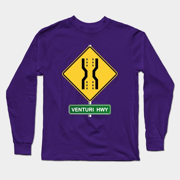 VENTURI HIGHWAY Long Sleeve T-Shirt by Manatee Max